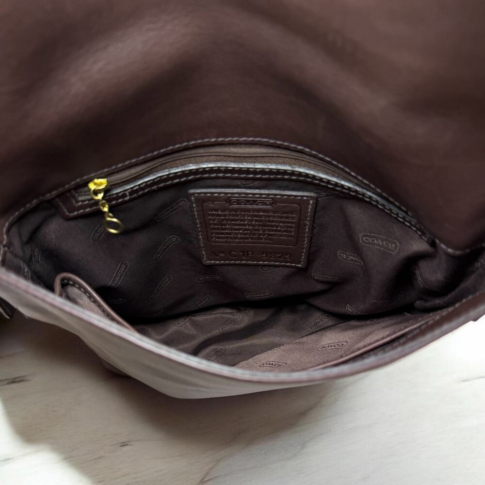 Vintage Coach 9829 Monterey Flap Crossbody Bag - Picture 6 of 14